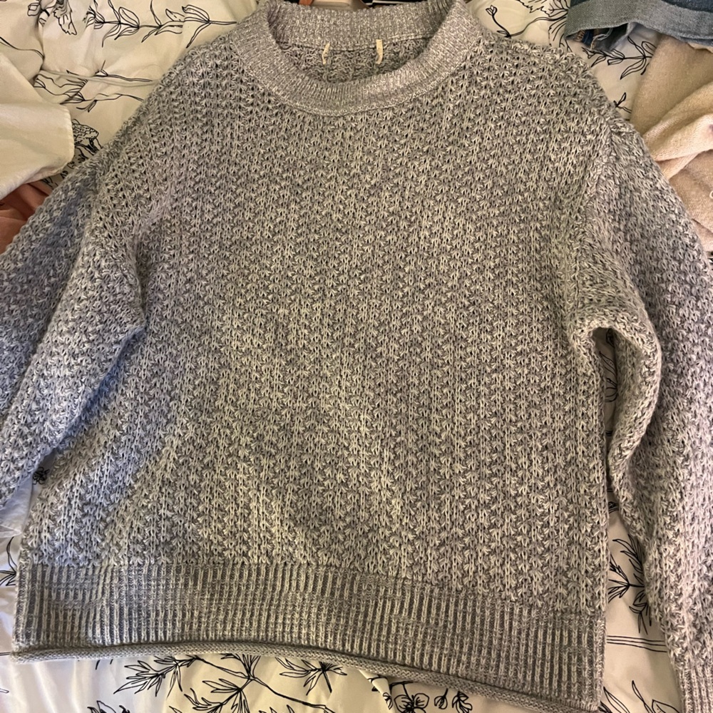 Gray sweater